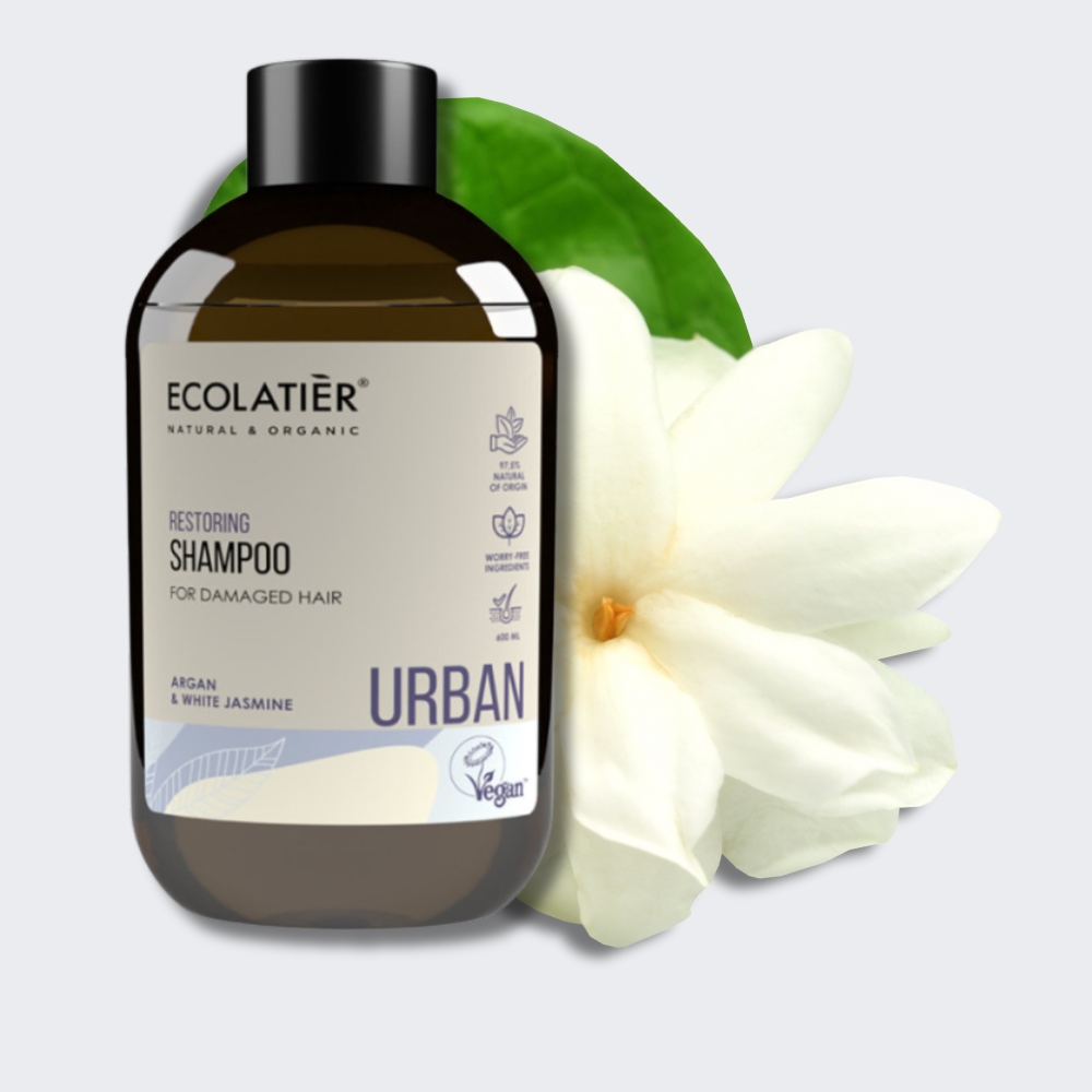 Champú Restaurador Cabello Dañado, Argán y Jazmín