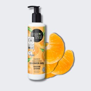 Gel de ducha Energizante Tormenta de Mandarina