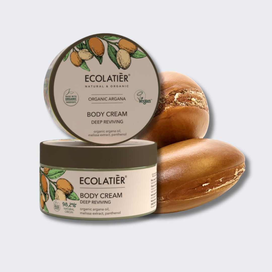 CREMA CORPORAL REVITALIZANTE ARGÁN ECOLÓGICO