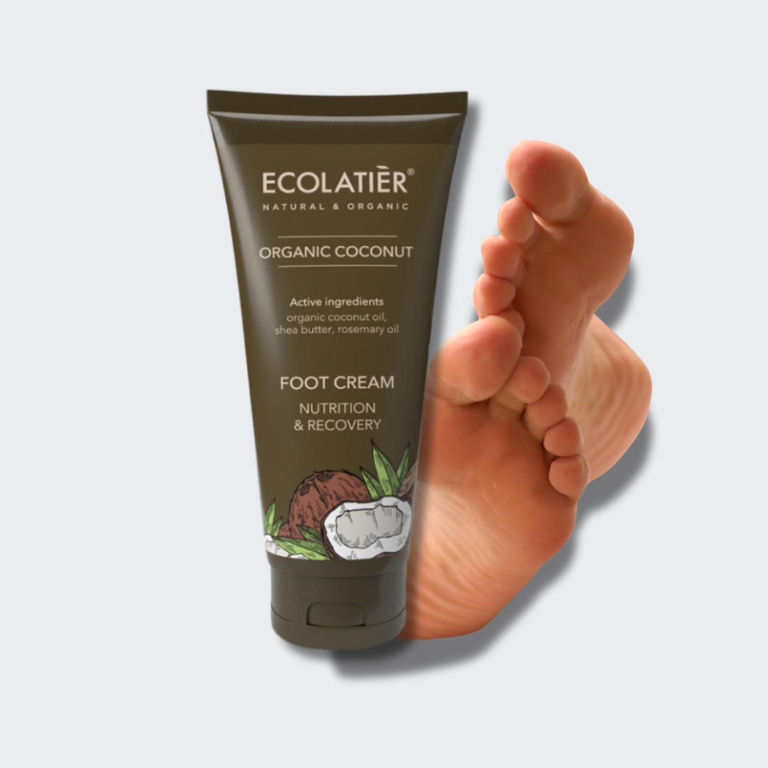CREMA PARA PIES NUTRICIÓN Y RECUPERACIÓN COCO ECOLÓGICO